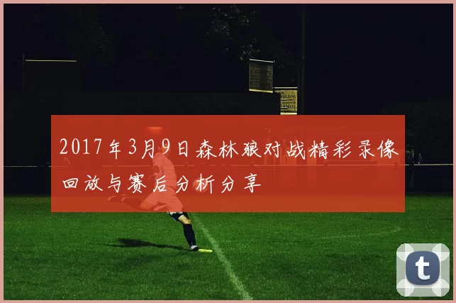 2017年3月9日森林狼对战精彩录像回放与赛后分析分享